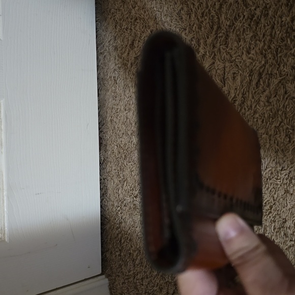 Patricia Nash Burnt Brown Trifold Wallet - Picture 4 of 5